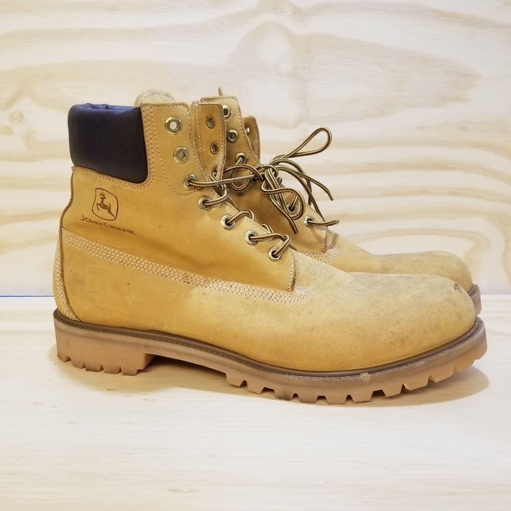 John Deere Mens Work Boots sz 14